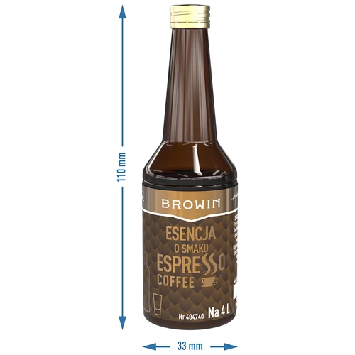 Espresso-maitseline essents, 4 L jaoks, 40 ml - 6