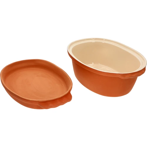 Glasuuritud rooma pott 4,5 l (meandrid) - 5