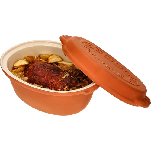 Glasuuritud rooma pott 4,5 l (meandrid) - 10