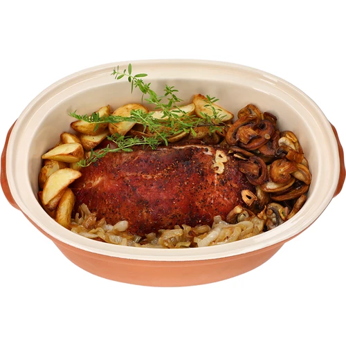 Glasuuritud rooma pott 4,5 l (meandrid) - 11