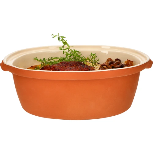 Glasuuritud rooma pott 4,5 l (meandrid) - 12