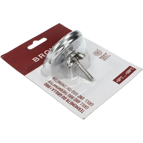 Grilli ja BBQ termomeeter, 50 kuni +500 °C, bimetalliline, 5,3 cm - 4