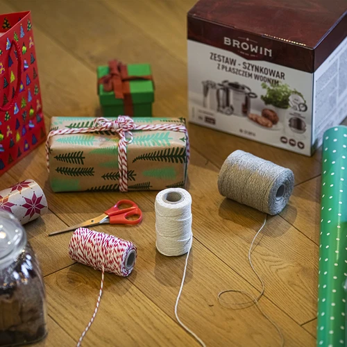 Hall puuvillane lihunikuniit (240 °C) 210 m - 2