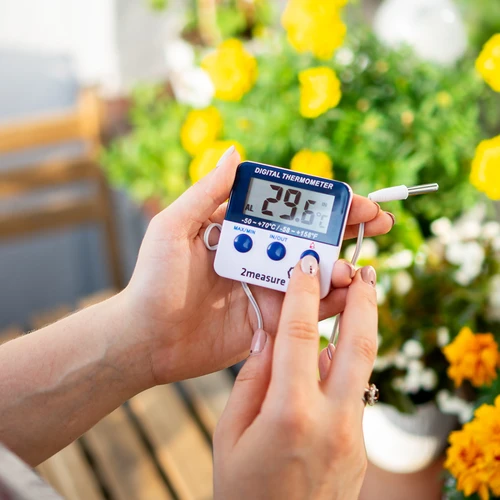 Ilmajaam – elektrooniline, anduriga, valge - 8