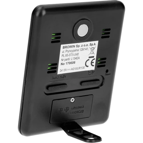 Ilmajaam – elektrooniline, juhtmevaba, must - 3