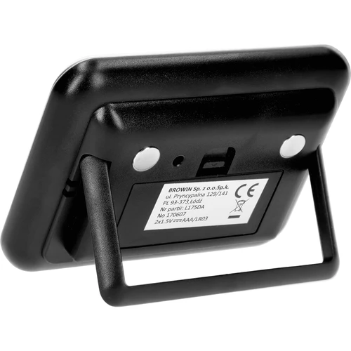 Ilmajaam – elektrooniline, juhtmevaba, must - 3