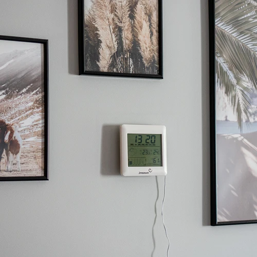 Ilmajaam – elektrooniline, taustvalgustusega, sondiga, valge - 10