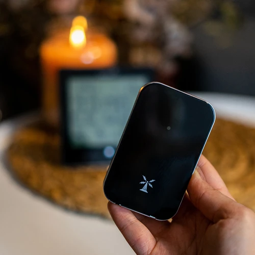 Ilmajaam RCC, DCF – elektrooniline, juhtmevaba, taustvalgustusega andur, must - 11