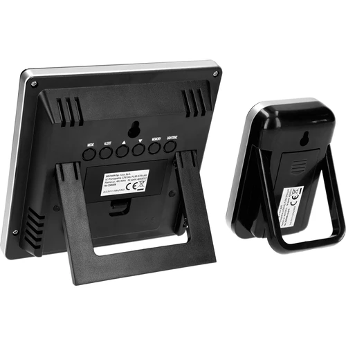 Ilmajaam RCC, DCF – elektrooniline, juhtmevaba, taustvalgustusega andur, must - 4