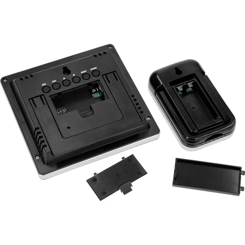 Ilmajaam RCC, DCF – elektrooniline, juhtmevaba, taustvalgustusega andur, must - 5