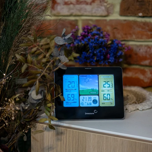 Ilmajaam RCC – elektrooniline, taustvalgustusega, juhtmevaba, anduriga, must - 12