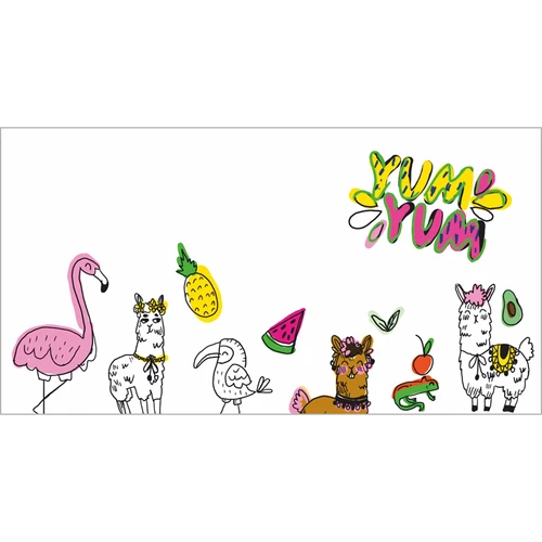 Isekleepuvad sildid, lastemustriga 85/45 mm - 20 tk.