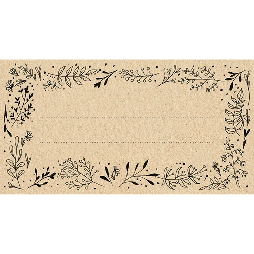 Iseliimuvad ECO etiketid 85/45 mm - 20 tk.