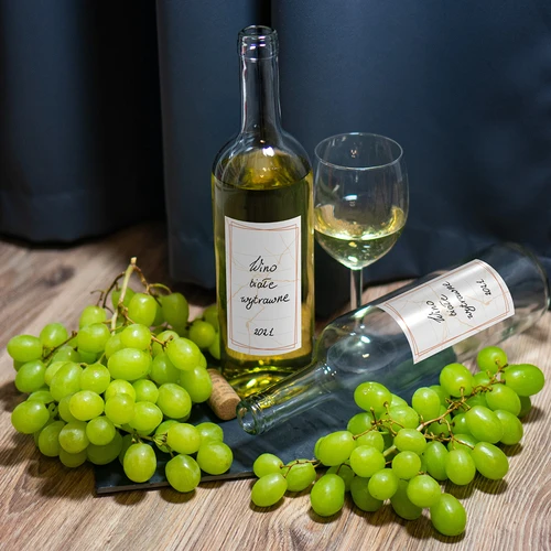 Iseliimuvad sildid veinipudelitele MIX 65/115 mm - 20 tk - 11