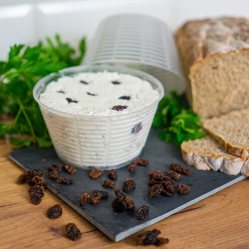 Juustuvorm rikotta jaoks Ø 12 x 6,5 cm, 500 g jaoks - 5