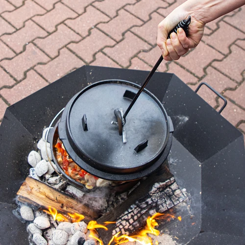 Kaanetõstja/kaminakonks valurauapoti või -paja kaanele - 5