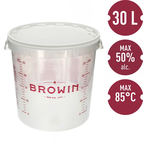 Käärimismahuti 30L trükiga ja 3 käärilukuga - 10