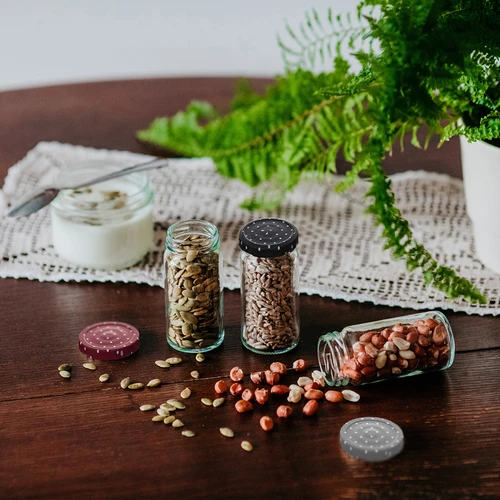 Kaas fi 43 mm, täpiline mix - 10 tk - 12