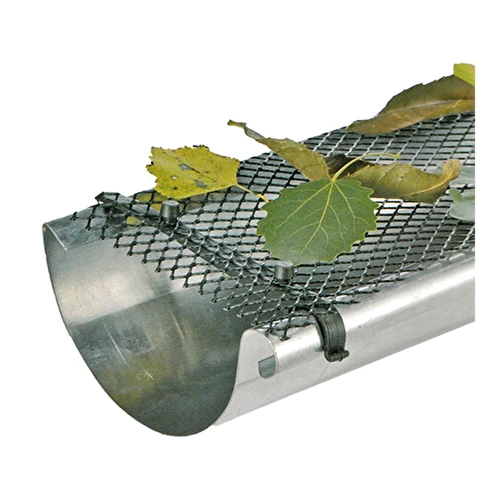 Kaitsevõrk vihmaveerennile 0,16x6m + 15 kinnitusklambrit - 2