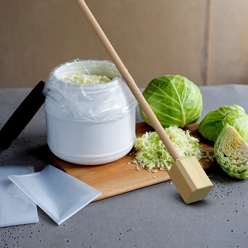 Kapsa tampimisnuia / tamp, puidust, suur, 100 cm - 4