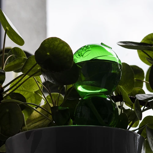 Kastmiskera, kolmekambriline, läbipaistev roheline, keraamilise otsikuga, 600ml - 7