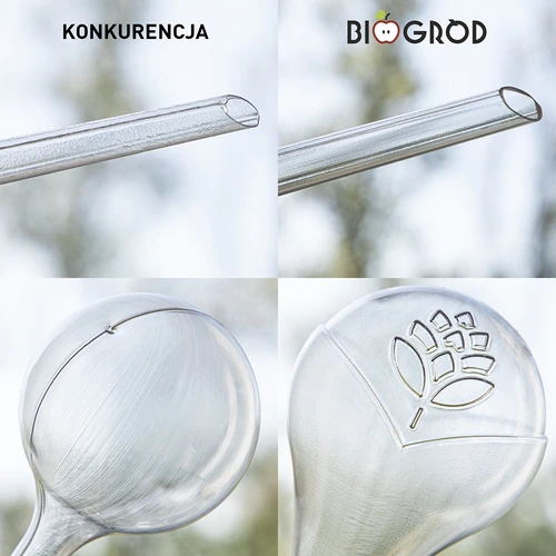 Kastmiskerad, läbipaistvad, 400 ml, 4 tk. - 13