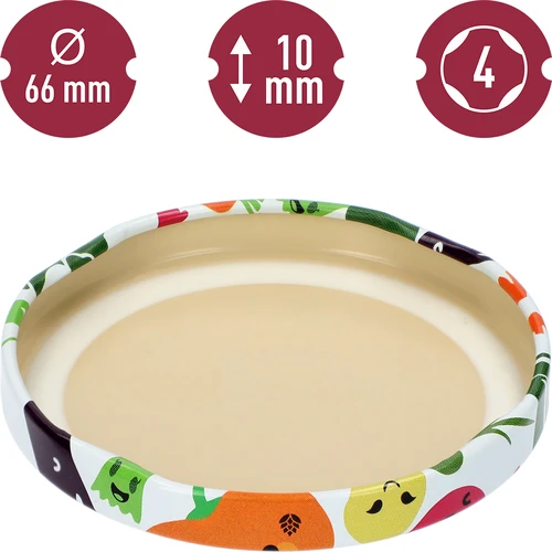 Keeratav kaas fi 66/4 – köögiviljanäod, 10 tk - 4