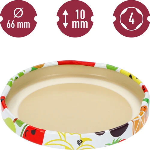 Keeratav kaas fi 66/4 puuviljad - 10 tk. - 4