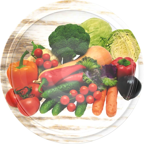 Keeratav kaas fi 82/6, köögiviljad valgel taustal - 10 tk