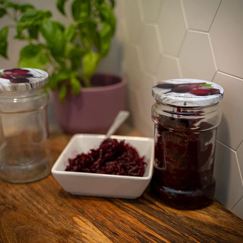 Keeratav purgikaas fi 66/4, köögiviljade fotodega - 10 tk. - 18