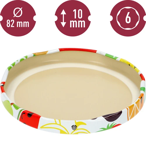 Keeratav purgikaas fi 82/6, puuviljad - 10 tk - 4