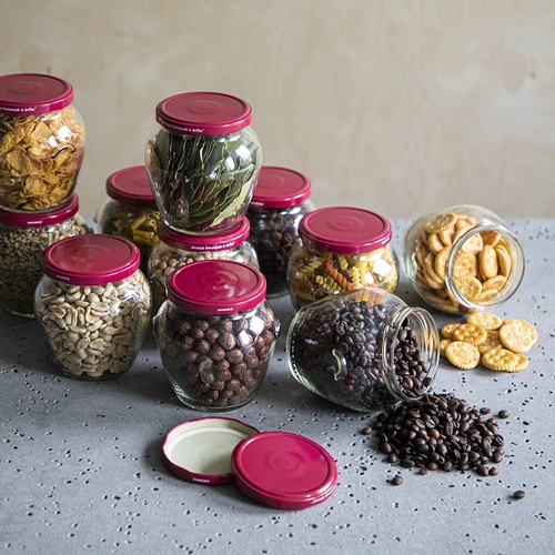 Keeratav purgikaas Ø 82/6, bordoo - 10 tk - 7