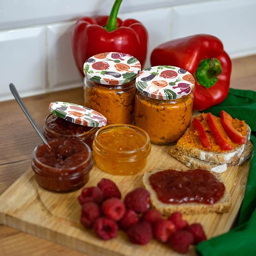 Keeratavad kaaned fi 82/6 köögiviljanägudega - 10 tk - 6