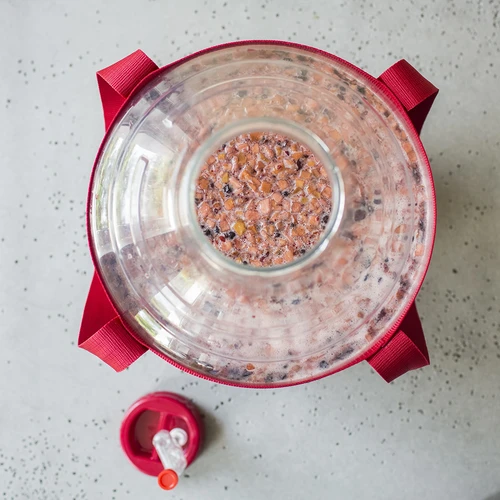 Kerge, purunemiskindel veini damidžaan kandmisrakmetega, 25 L - 17