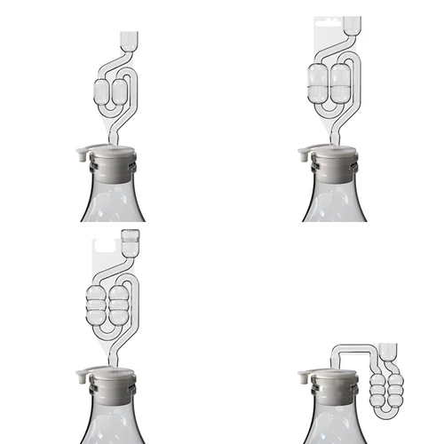 Klaasballooni kork, fi 44/48 mm, sulguriga - 4