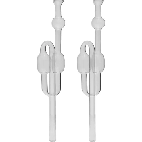 Klaasist käärilukk, pakendis 2 tk.