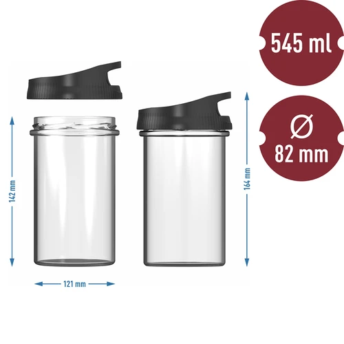 Klaasist sinkikeetja 450 g-le - 9