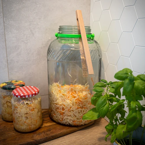 Klaaspurk 8 L, tangidega - 9