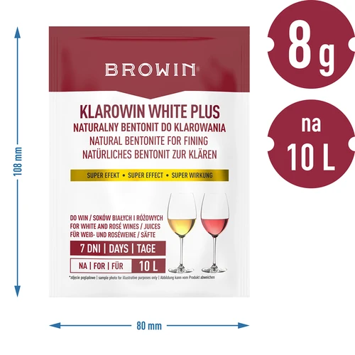 Klarowin White Plus - selitusaine 8 g - 5