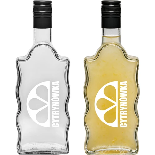Klasztorna 500 ml pudel keeratava korgiga ja trükiga „Cytrynówka”, muster 2 - 3