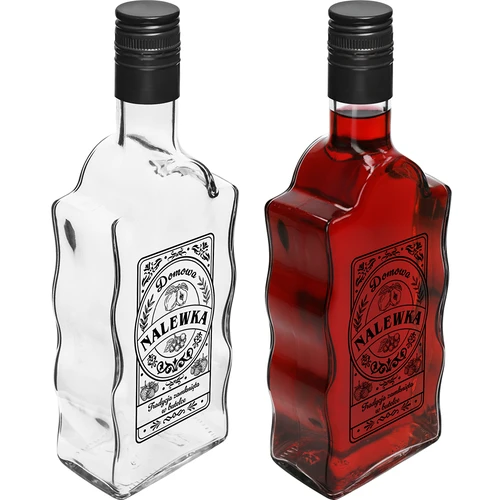 Klasztorna pudel 500 ml keeratava korgiga, trükiga „Nalewka“, 1 tk. - 3