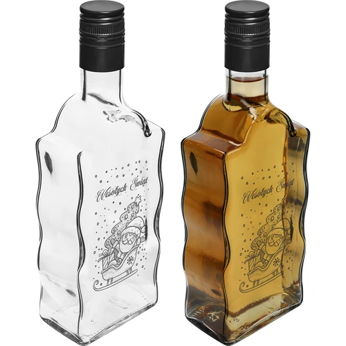 Kloostripudel 500 ml keeratava korgiga, trükiga Jõuluvana, 1 tk. - 3