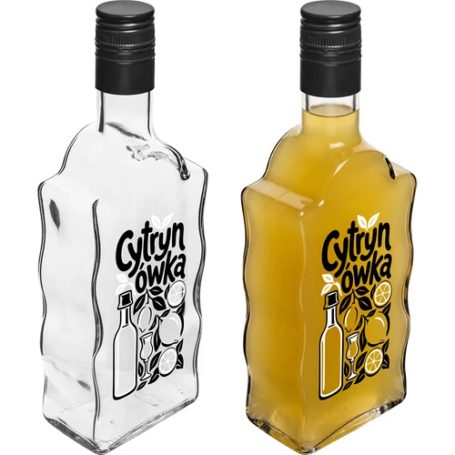 Klasztorna pudel 500 ml keeratava korgi ja trükiga „Cytrynówka”, muster 1 - 4