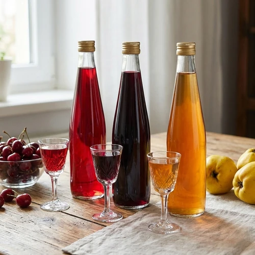 Klubipudel 500 ml kuldse keeratava korgiga, komplektis 6 tk. - 8