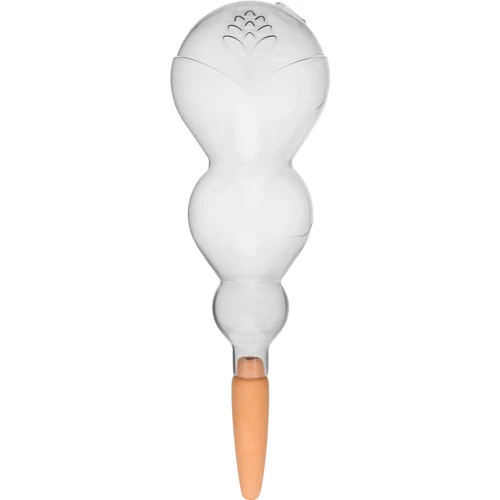 Kolmekordne (kolmekambriline) kastmiskera, läbipaistev, värvitu, keraamilise ogaga, 600 ml