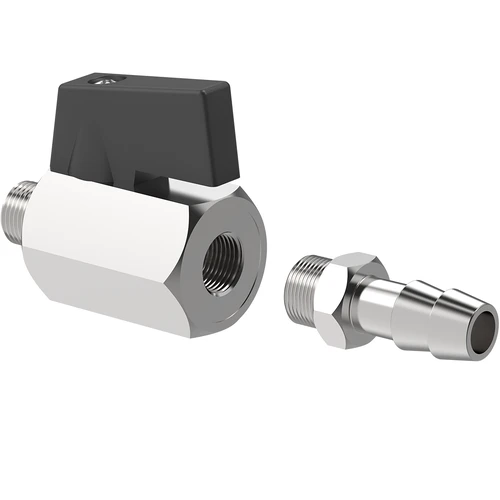 Komplekt: kuulventiil + liitmik