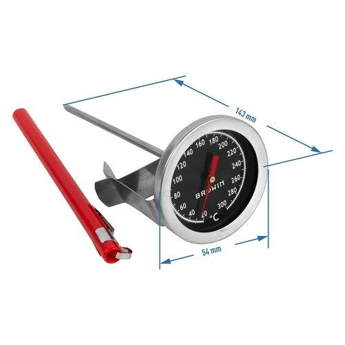 Köögitermomeeter (20 °C kuni +300 °C) 12,5 cm - 2