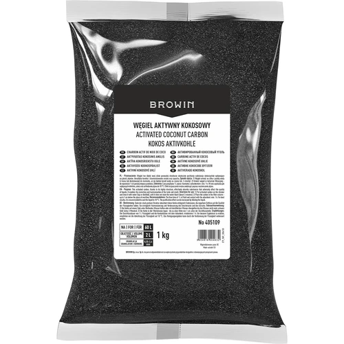 Kookospõhine aktiivsüsi 1 kg