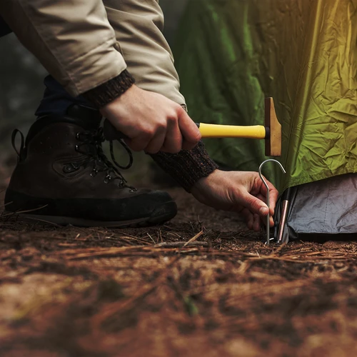 Kõverdatud telgivaiad - 10 tk - 7