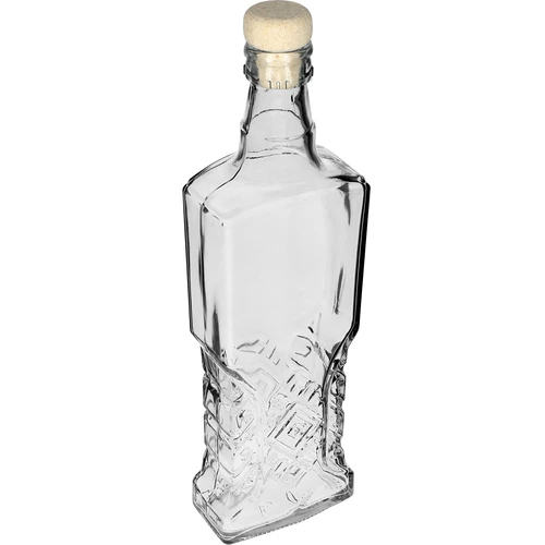 Kredens-stiilis 500 ml pudel korgiga - 3